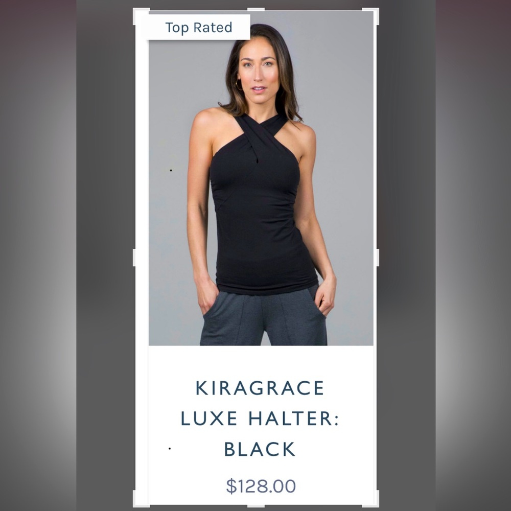 Kiragrace Lux Halter and Wide Leg Pants Bundle - Size L